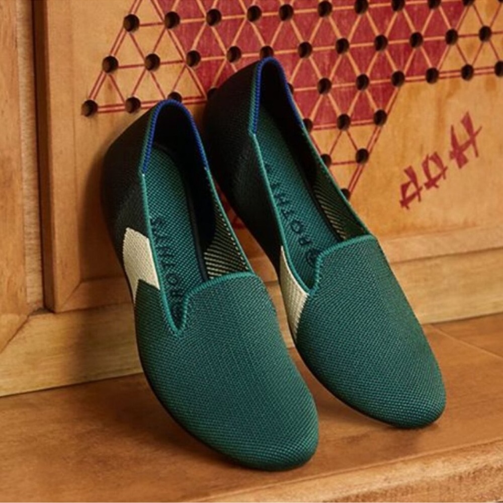 Rothy’s in spruce rare retired style size 8.5 - Picture 7 of 7